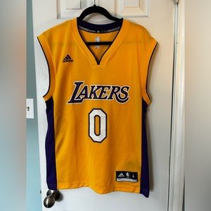 Adidas Los Angeles Lakers Young 0 Jersey